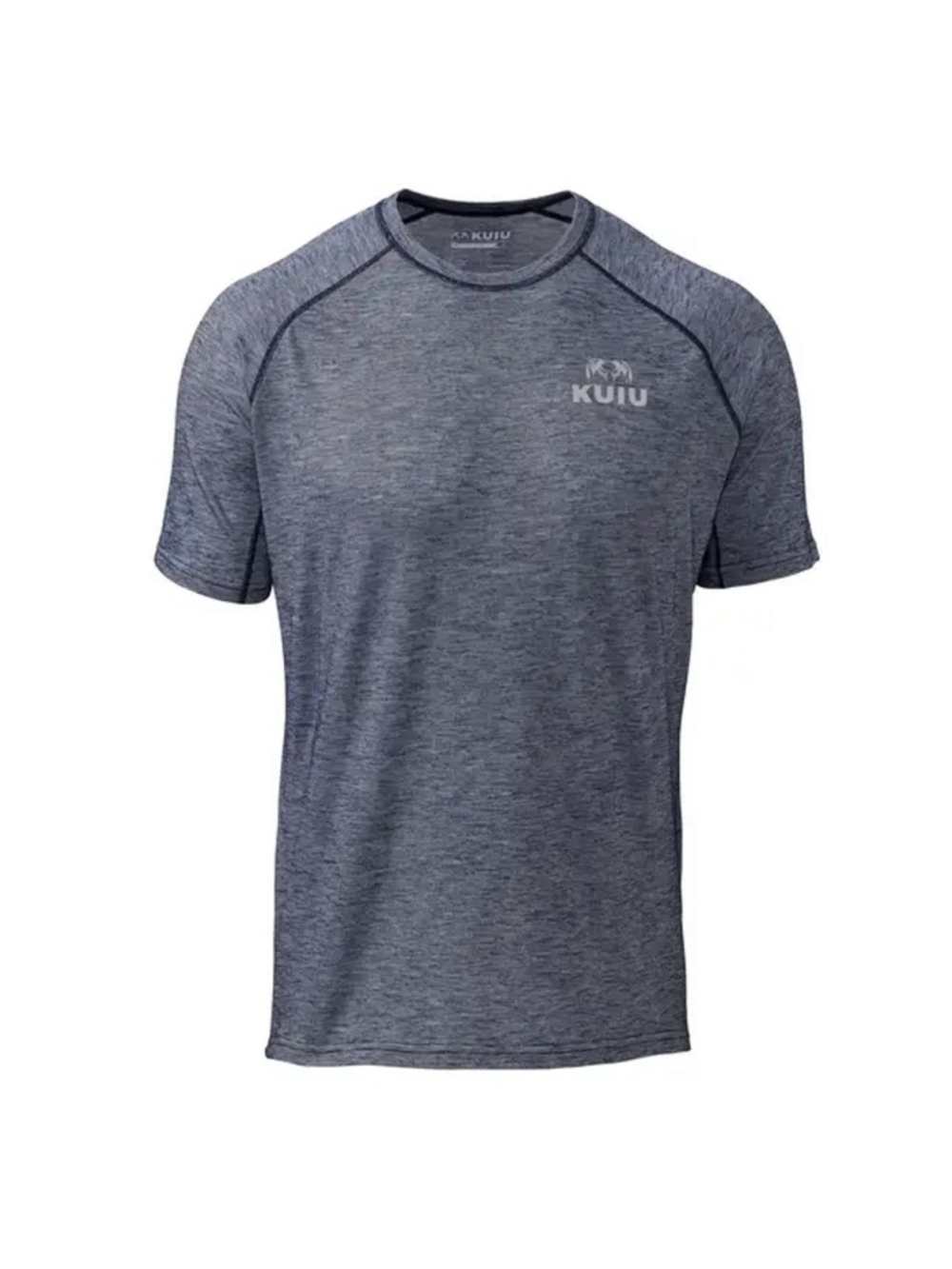KUIU Active 105 Short Sleeves Crew Hunting Shirt - Mens, Steel Blue, 3XL, Merino